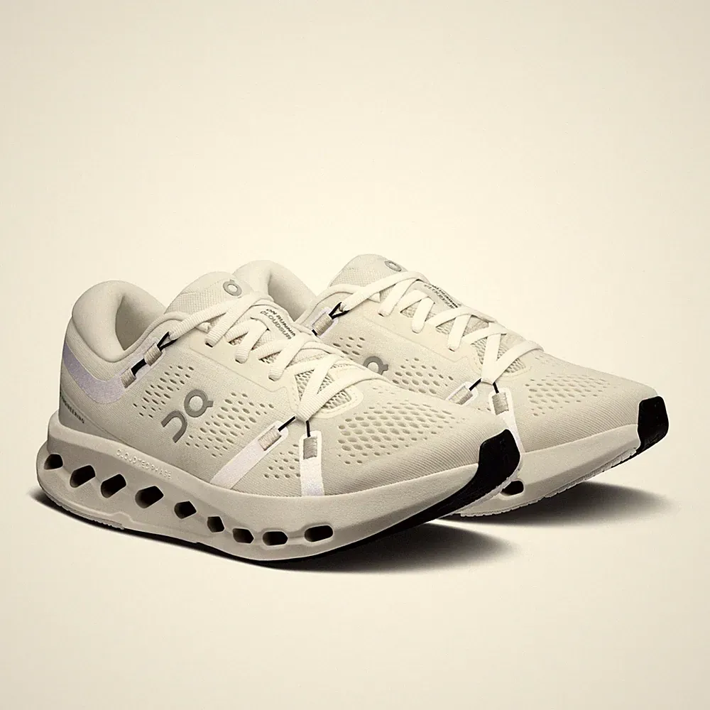On Cloudsurfer 2 Ivory Ivory 3WF10103334 CloudTec Phase Damen Laufschuhe gr. 37