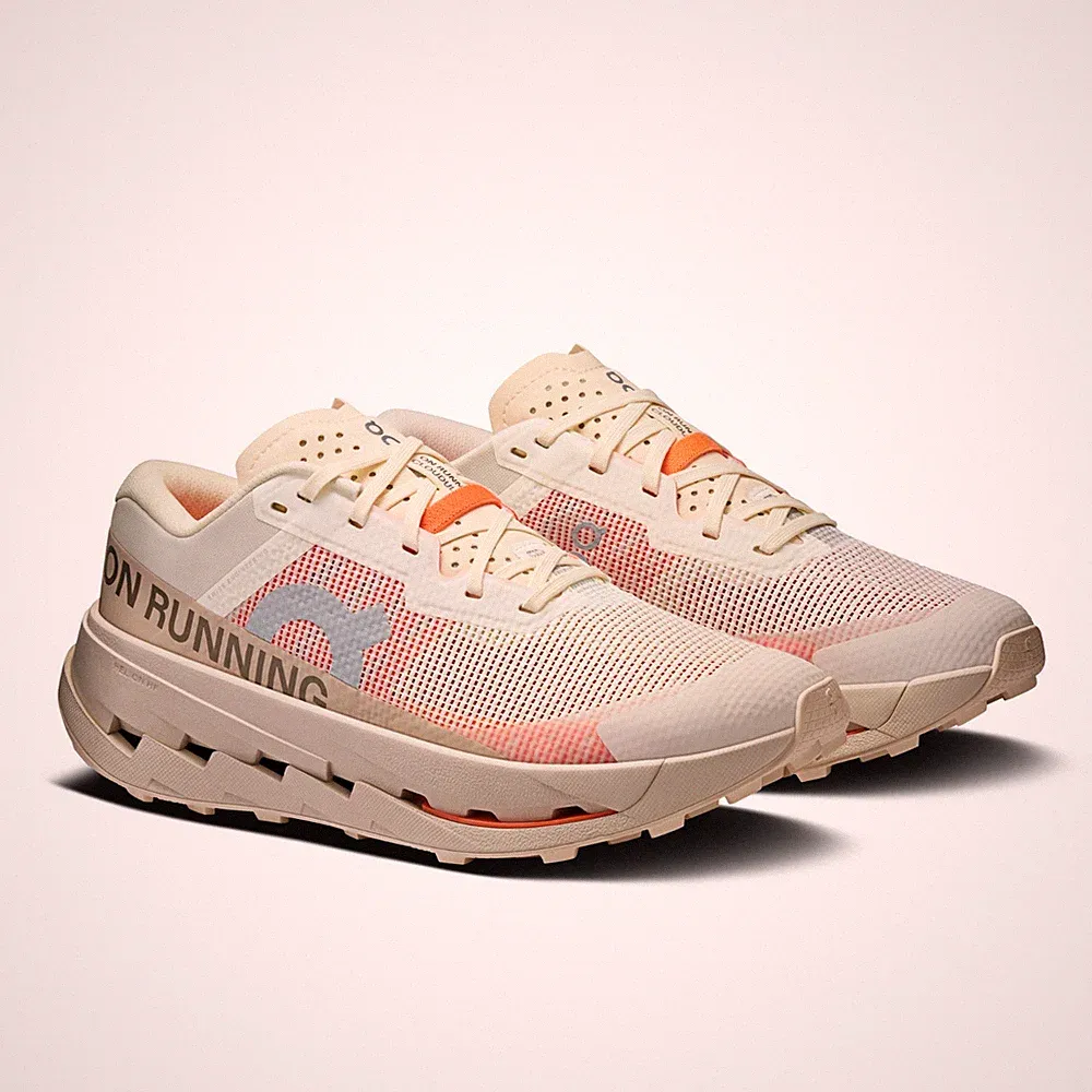 On Cloudultra 3 Rock White 3WF30113620 Missiongrip Damen Traillaufschuhe