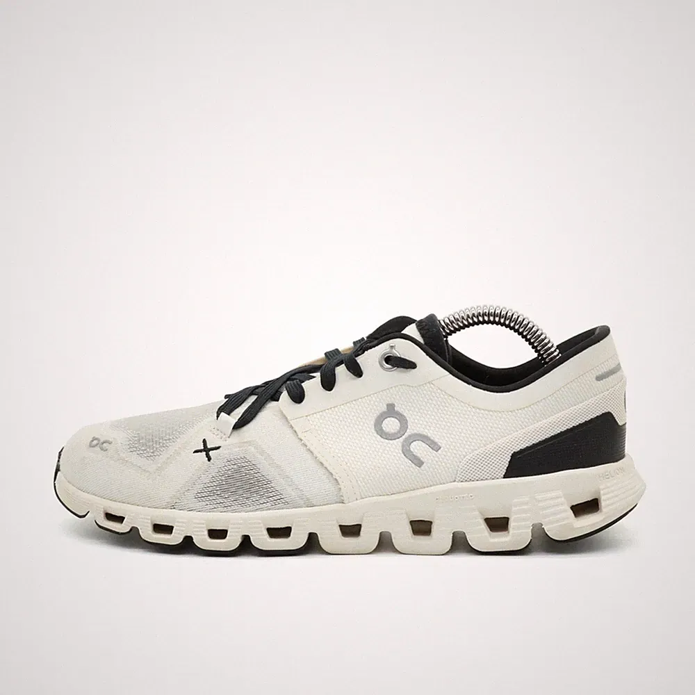 On Damen Cloud X Laufschuh Weiß Schwarz Mesh Atmungsaktiv Laufschuhe EU 37.5