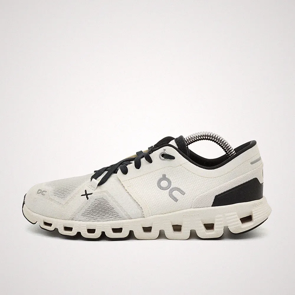 On Damen Cloud X Laufschuh Weiß Schwarz Mesh Atmungsaktiv Laufschuhe EU 37.5