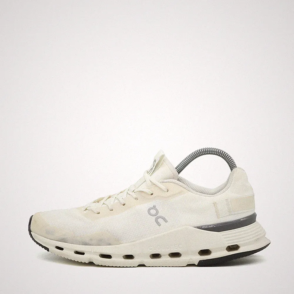 On Damen CloudTec Laufschuhe Weiß Textil, Synthetik Atmungsaktiv Sneaker EU 37.5