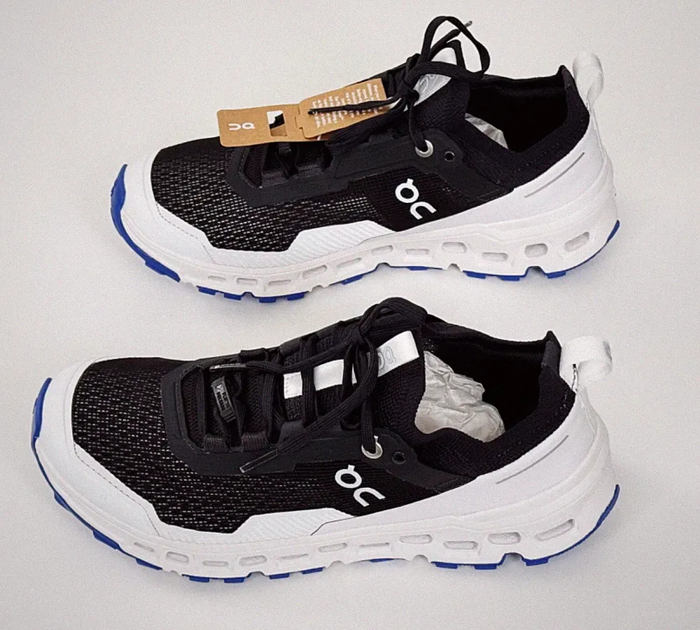 On Laufschuhe Damen Cloudultra 2 Gr. 40 Trail Schuhe NEU Schwarz Weiß