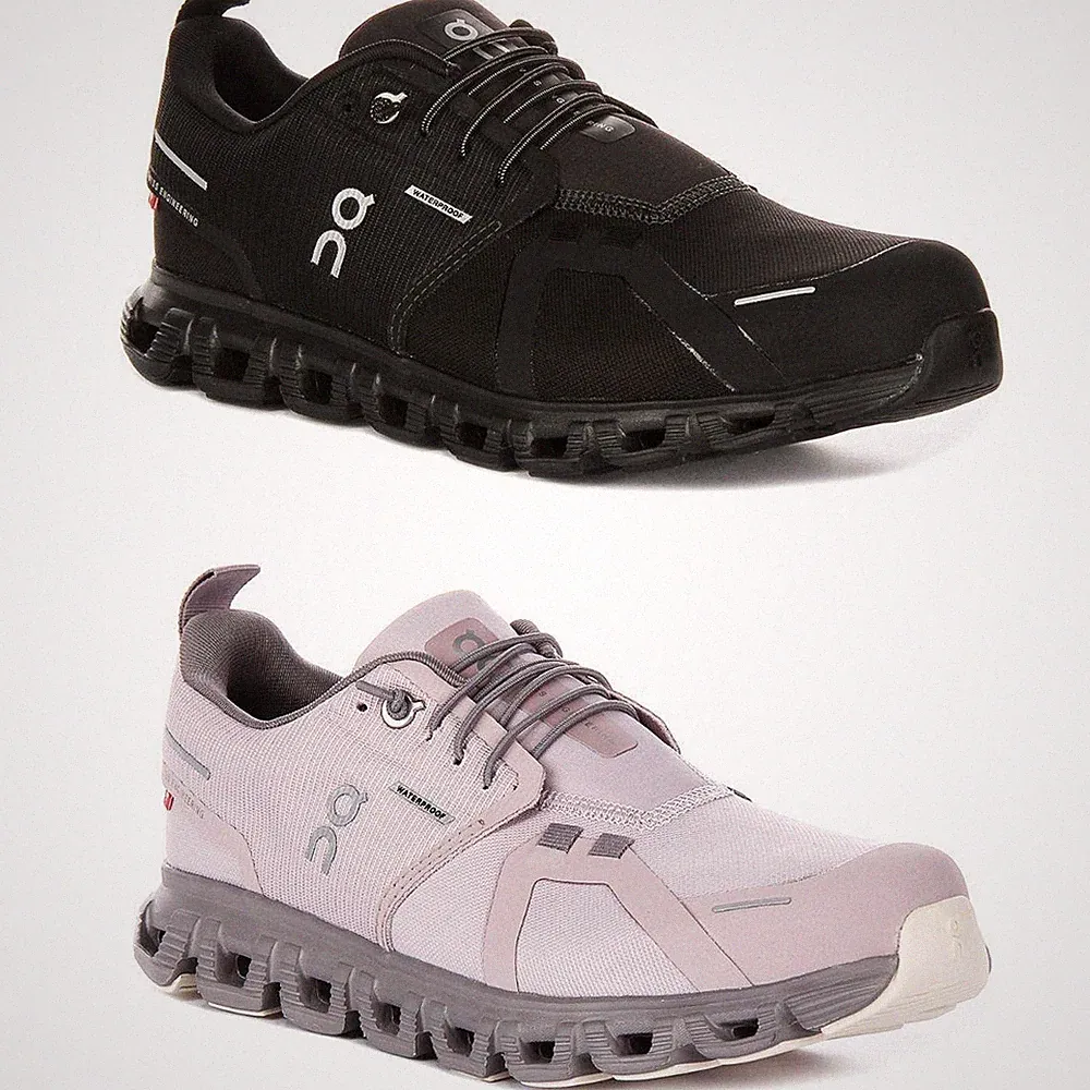 On Running Cloud 6 Waterproof Laufschuhe Damen Schwarz EU 36-42