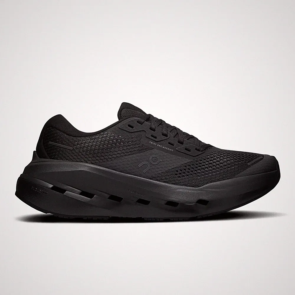 On Running Damen Cloudrunner 3 Max New Generation Laufschuhe Schwarz