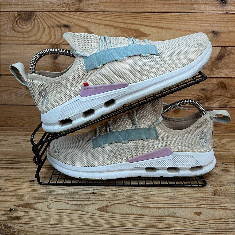 On Running Turnschuhe Damen Größe UK 8,5 Cloudeasy Fawn Surf Schweizer Fitnessschuhe