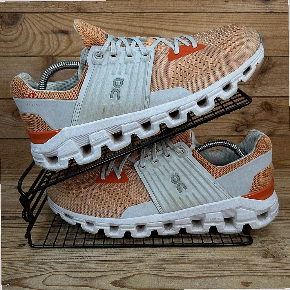 On Running Turnschuhe Damengröße UK 9 Cloudswift Copper Frost Schweizer Fitnessschuhe