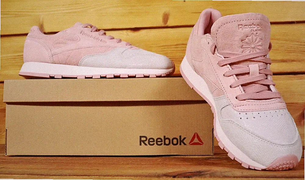 Original Reebok classic leder NBK BS9863 Rosa NEU / EU 37 #Z3