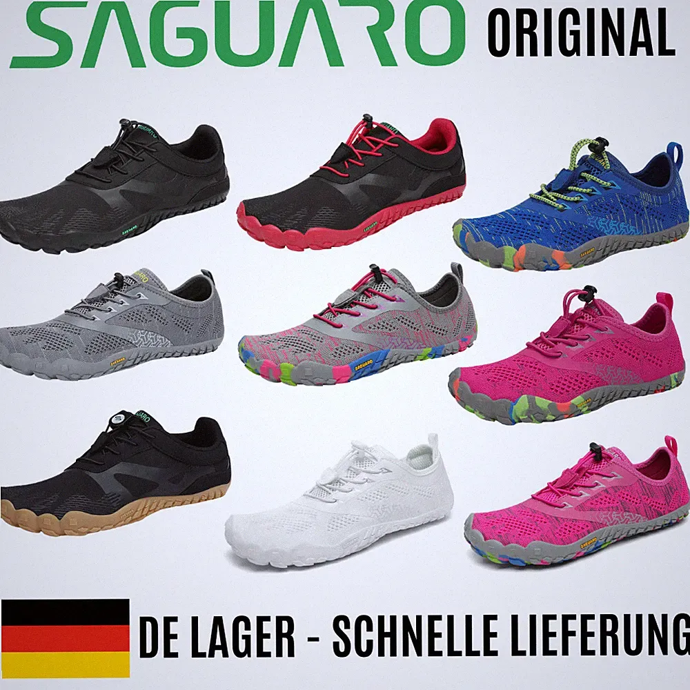 ORIGINAL SAGUARO Barfußschuhe Damen Herren Kinder Laufschuhe Sneaker Schuhe