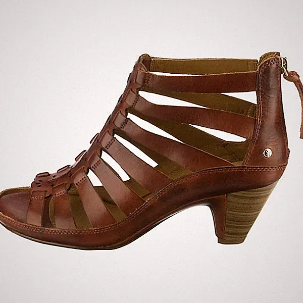 PIKOLINOS Sandale Schuhe Sandalen Leder Reißverschluss hinten 40 6,5 41 7,5 42 8
