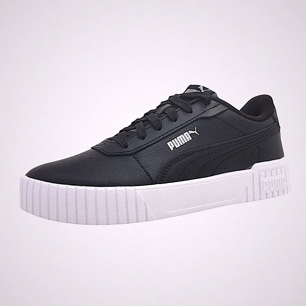 Puma Carfina 2.0 Damenschuhe Sneaker Low Schwarz Freizeit