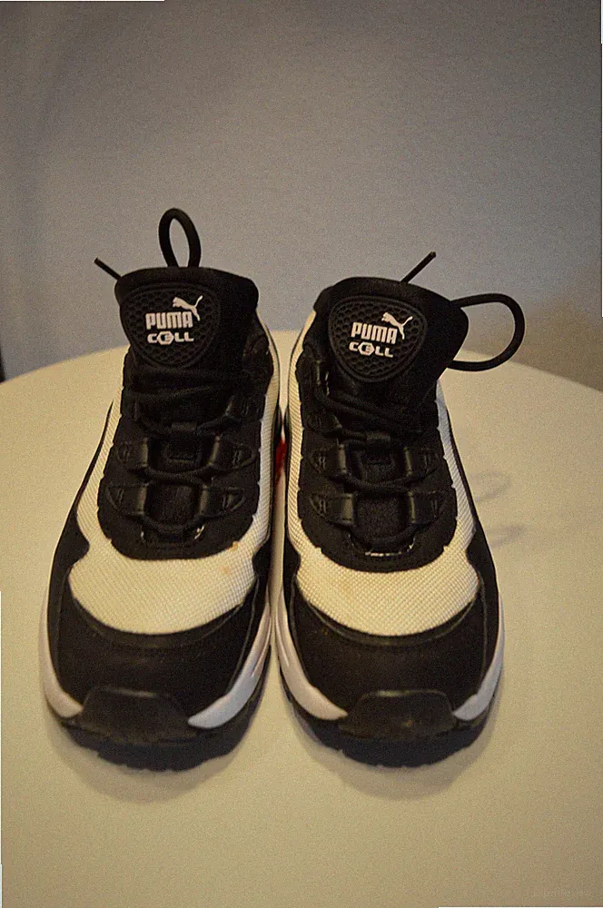 Puma Cell Stellar schwarz weiß Laufschuhe Damen in Gr. 39 / 370950-03