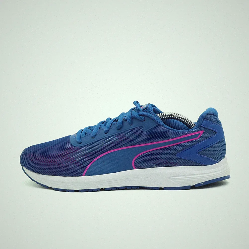 PUMA Damen 189516 01 Sportschuhe Blau/Pink Mesh Running Laufschuhe EU 38,5