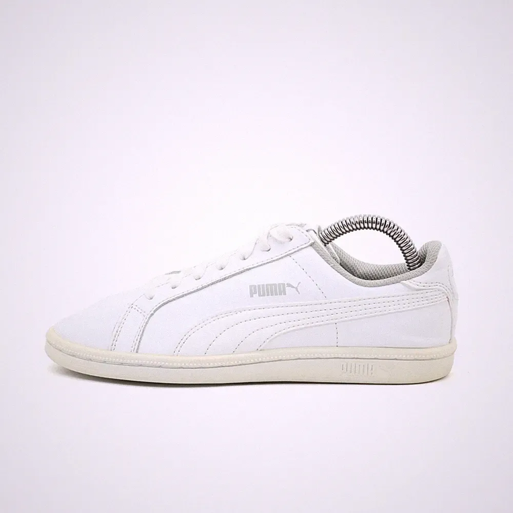 PUMA Damen 360162-04 Sneaker Weiß Leder Low-Top Atmungsaktiv Klassiker EU 36