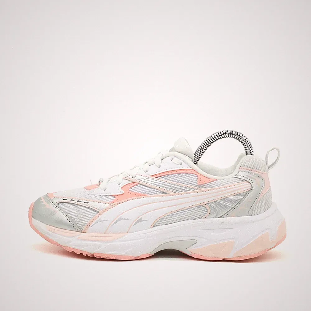 PUMA Damen 392724-04 Laufschuh EU 38 Weiß/Rosa/Silber Running