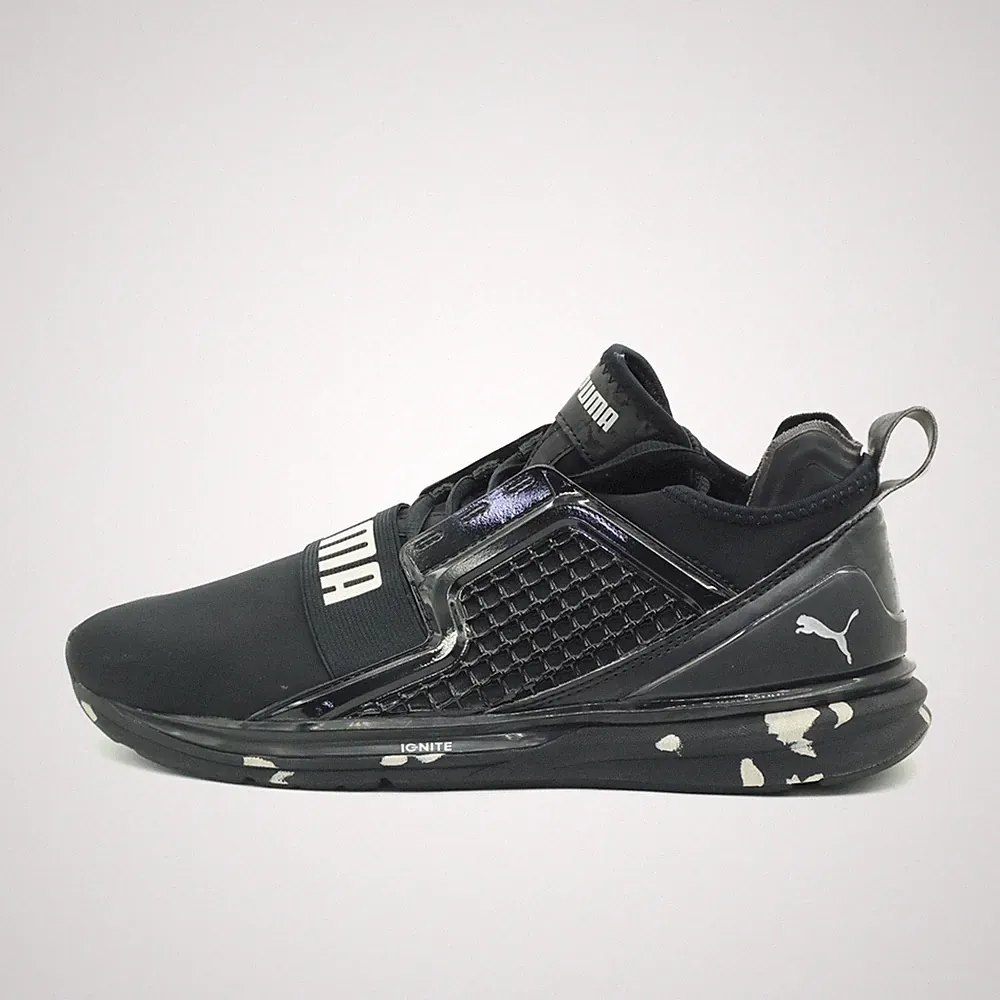 PUMA Damen Ignite Sportschuh Schwarz Synthetik Niedrig leicht Laufschuhe EU 40.5