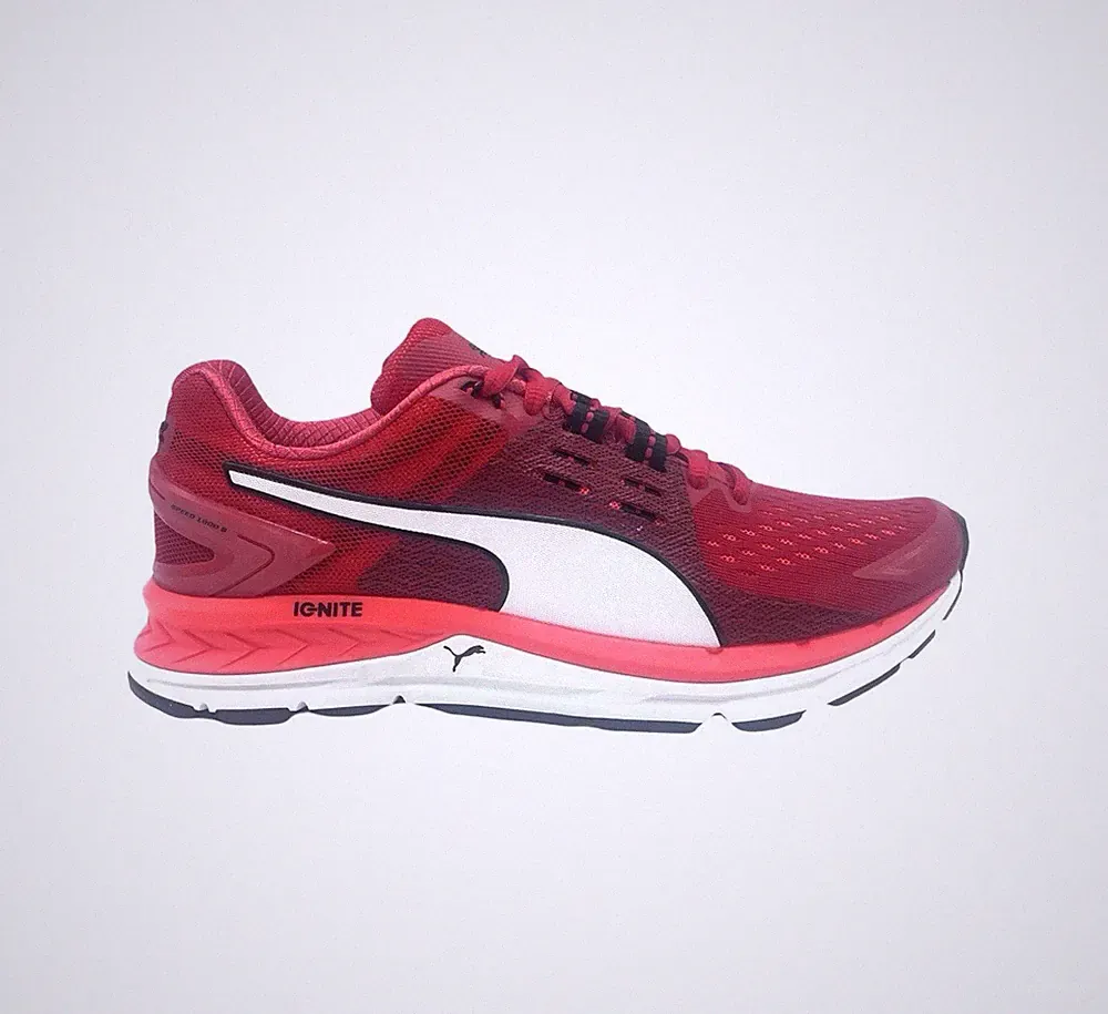 PUMA Damen Laufschuhe Größe 37,5 Sneaker Fitness Rot Sportschuhe Leichtgewicht