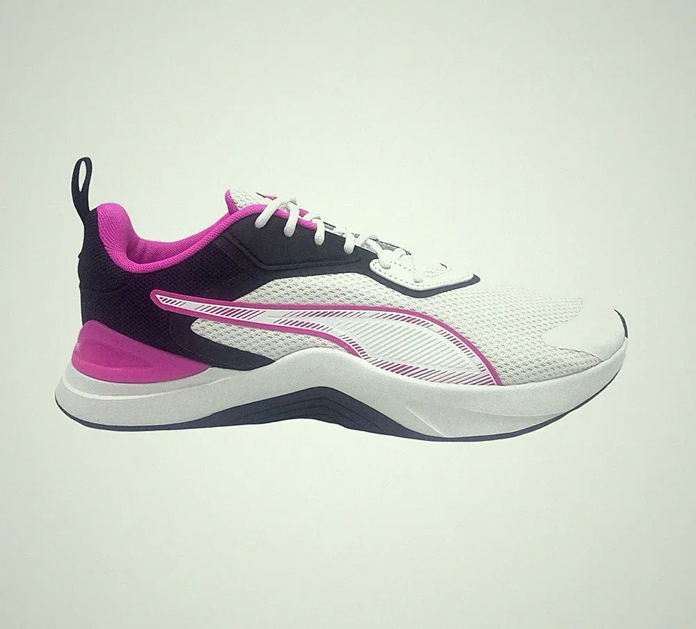 Puma Damen Schuhe Sportschuhe PUMA Infusion Sneaker weiß Fitness Joggen Laufen