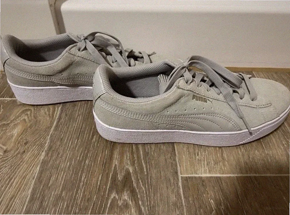PUMA damen Sneaker Low Top grün EU 39 Atmungsaktiv Schnürung