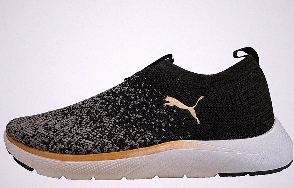 PUMA Damen Softride Remi Slip-On Laufschuhe Strick Sneaker UK 5 US 7,5 EU 38