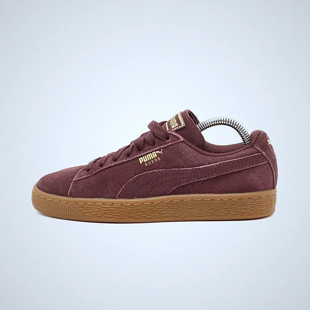 PUMA Damen Suede Classic Schnürschuhe braun Wildleder Rutschfest Sneaker EU 36