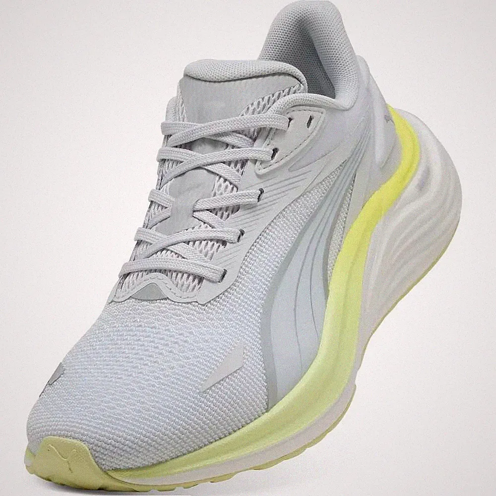 PUMA Electrify NITRO 4 WN Laufschuhe Damen, Silver Mist-Apple Spritz