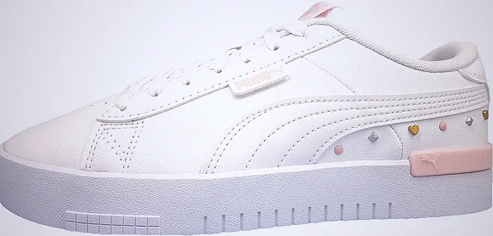 Puma Jada Galentines Damenschuhe Sneaker Sneaker Weiß Freizeit