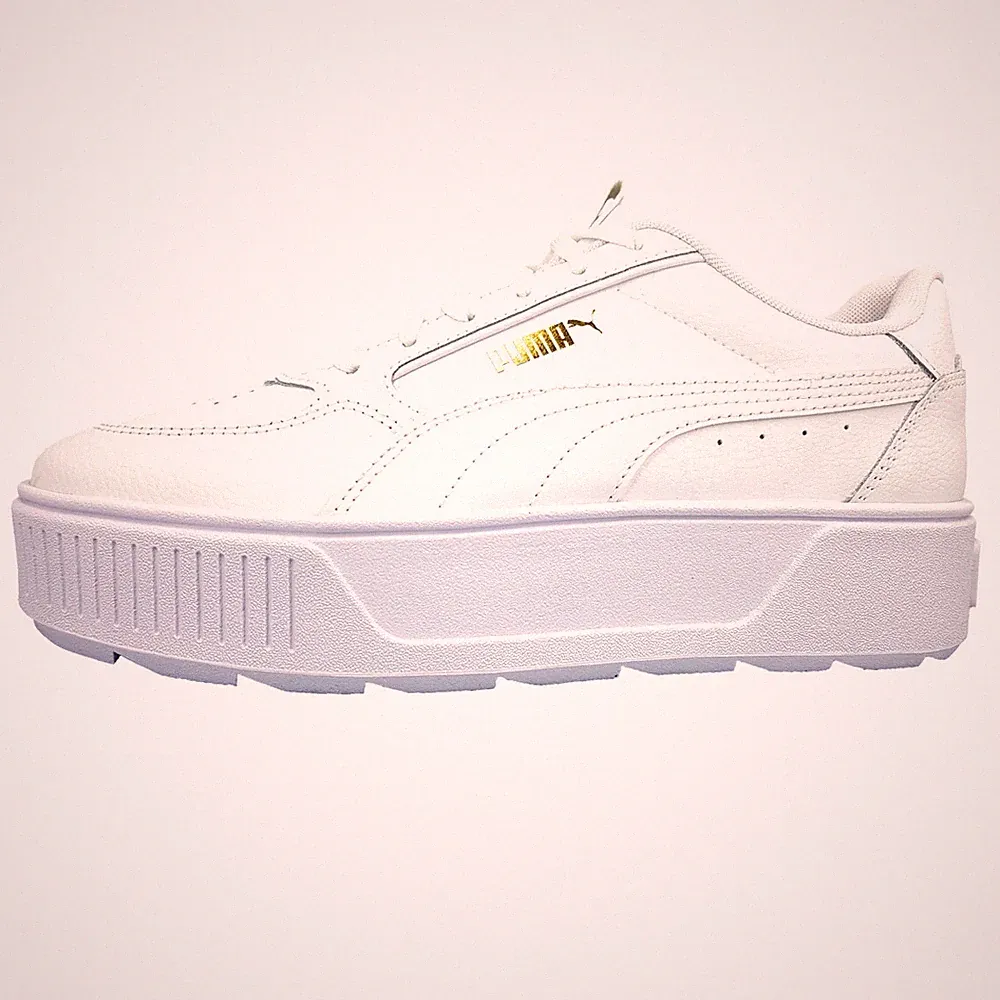 Puma Karmen Rebelle Damenschuhe Schnürschuhe Sneaker Weiß Freizeit