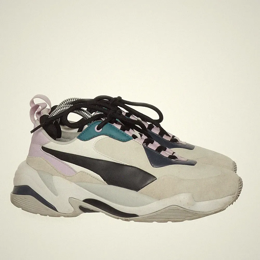 Puma, Laufschuhe, Größe: 39, Weiß/Blau/Lila, Damen #2Ix