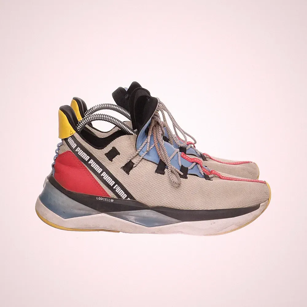 Puma, Laufschuhe, Größe: 41, Beige/Mehrfarbig, Damen #qcZ