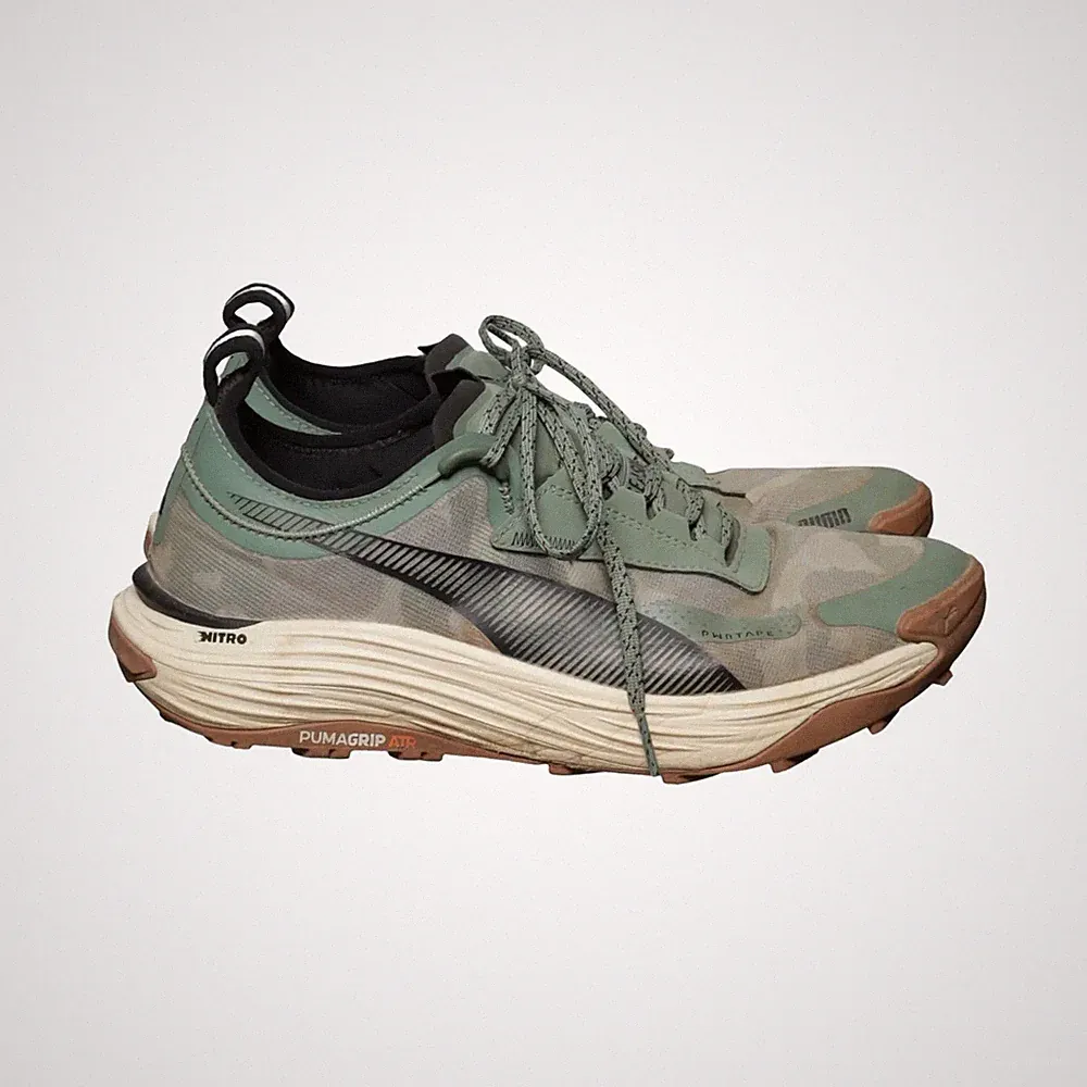 Puma, Laufschuhe, Größe: 42 1/2, Grün, Unisex (Erwachsene) #glC