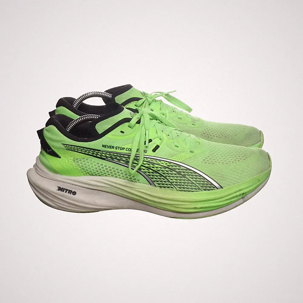 Puma, Laufschuhe, Größe: 43, Grün/Schwarz, Unisex (Erwachsene) #sdh