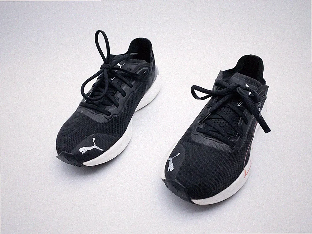 PUMA Nitro Damen Laufschuh Sportschuh Sneaker schwarz Gr. 38,5 EU Art. 30488-98