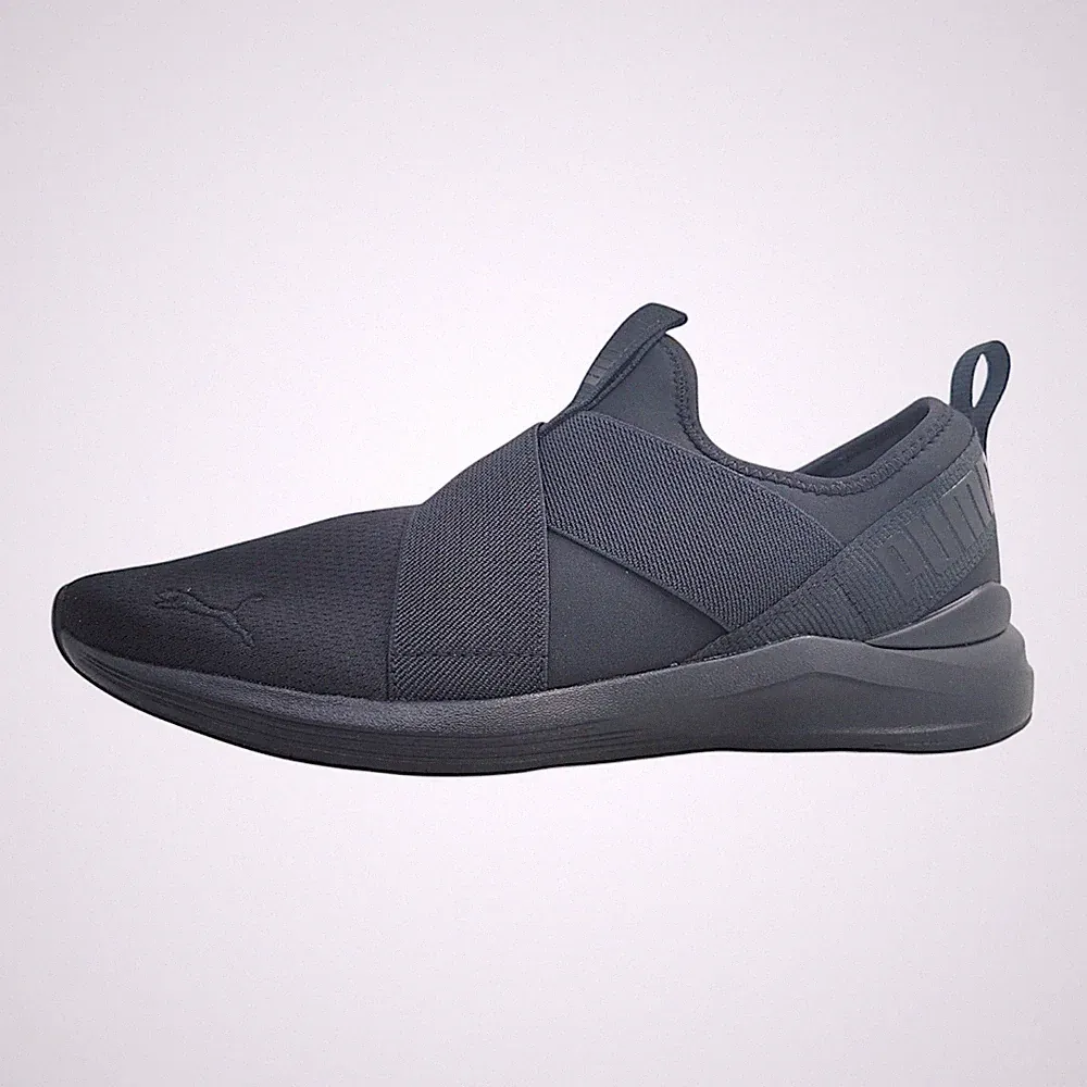 Puma Prowl Slip on Sportschuhe Damen Trainingsschuhe Schwarz Sport