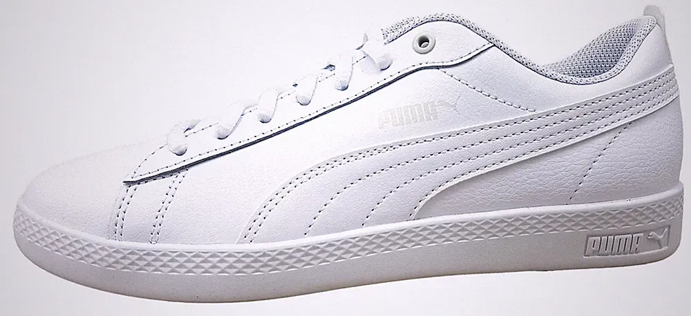 Puma Smash Sportschuhe Damen Laufschuhe Sneaker Weiß Freizeit
