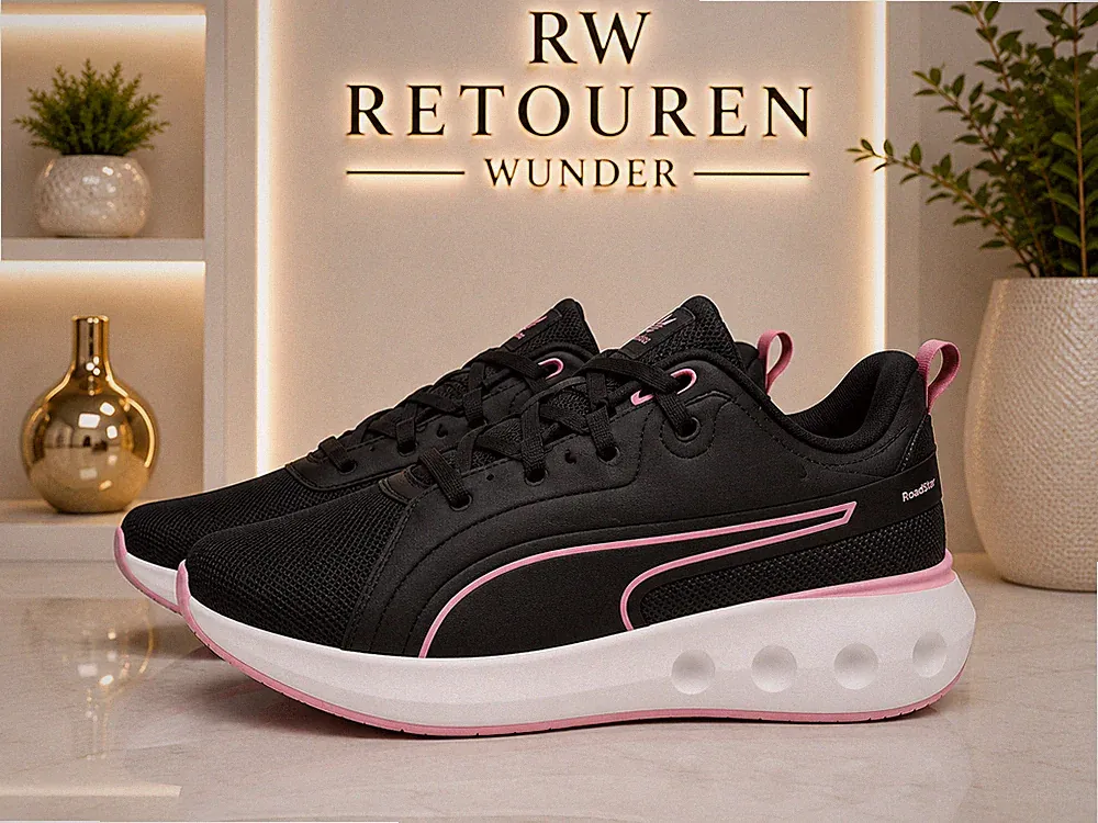 PUMA Softride Carson Black Mauved Out Größe 43 Laufschuh