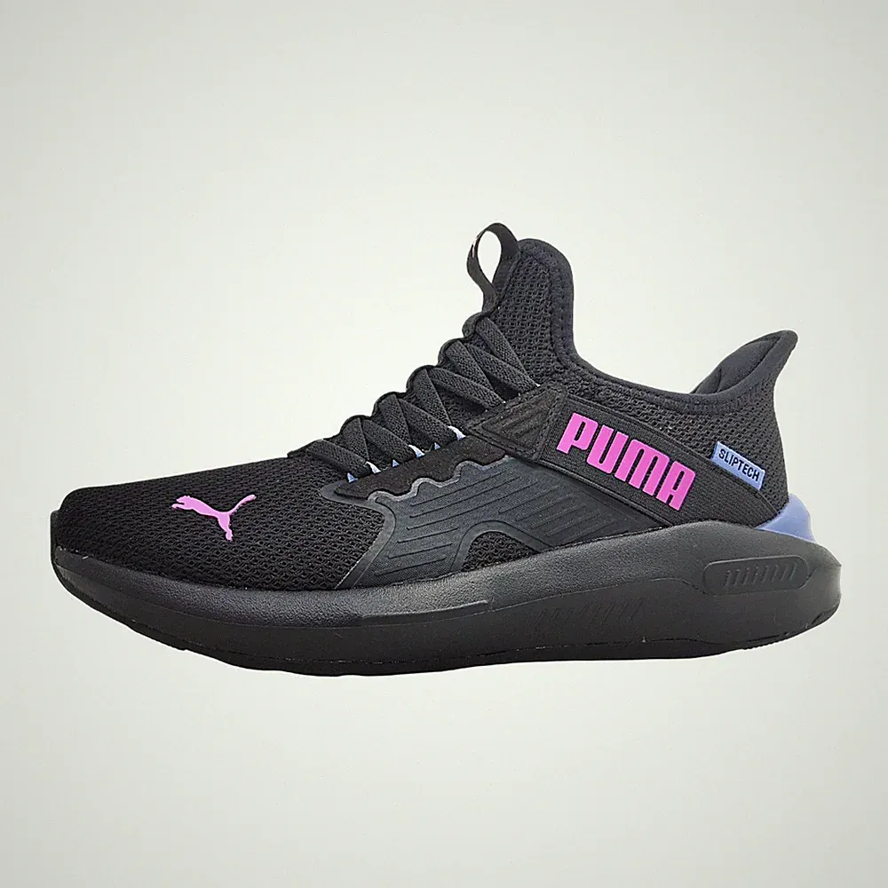 Puma Softride Enzo 5 Slip Sportschuhe Damen Laufschuhe sportlicher Schnürer Schw
