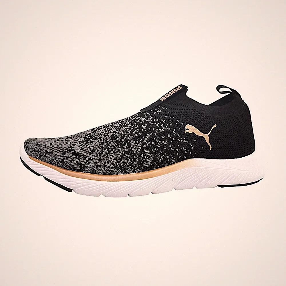 Puma Softride Remi Slip-on Sportschuhe Damen Laufschuhe Schwarz Freizeit