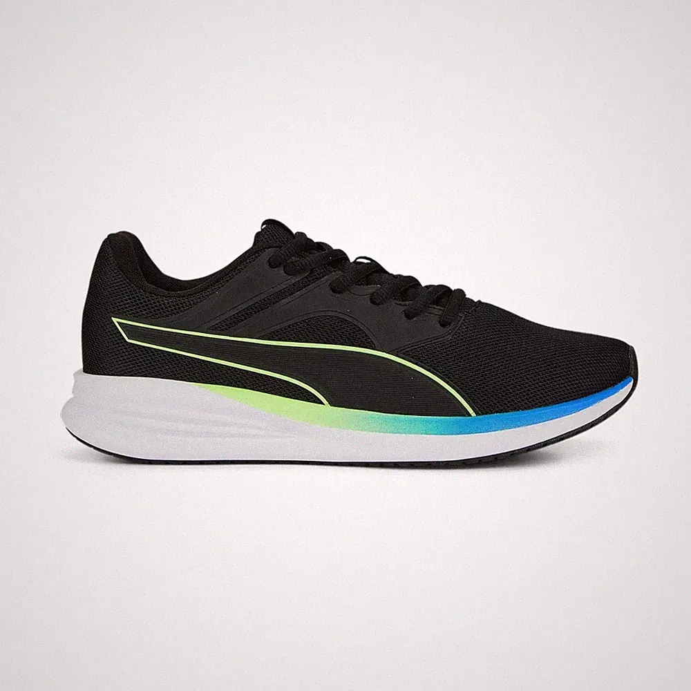 Puma Transport Schuhe Running Gymnastik Schwarz Jungen Mädchen 386253 06