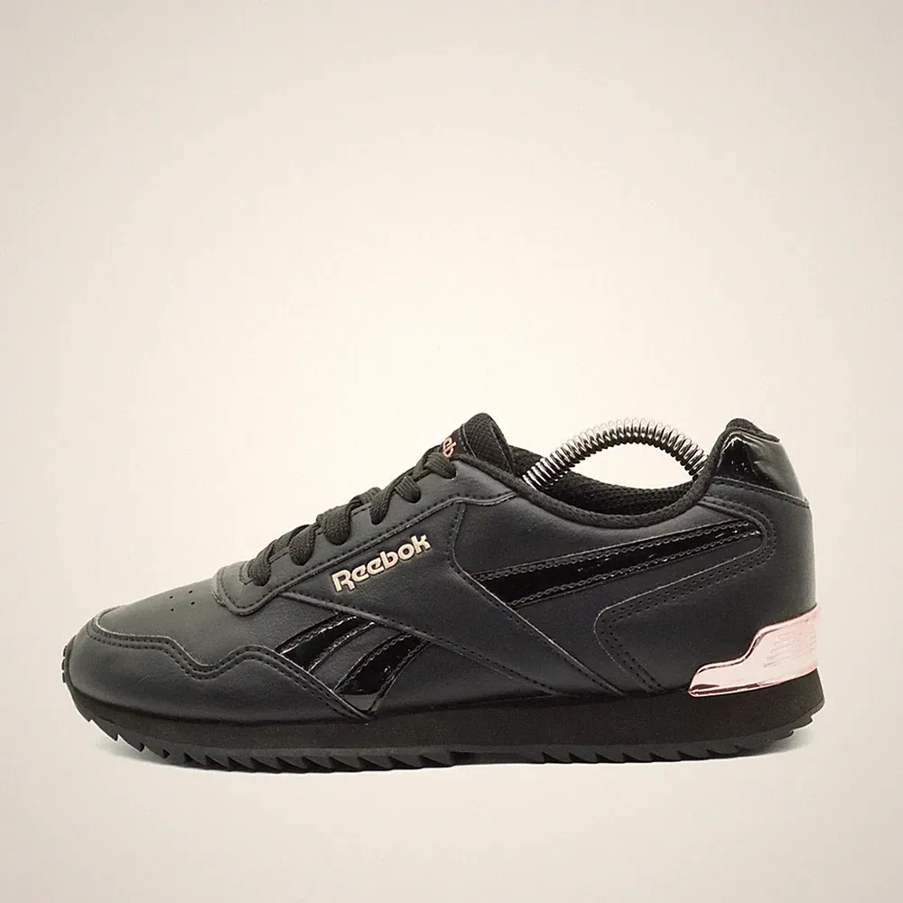 Reebok Damen Classic DV6704 Schuhe schwarz Leder Low-Top Komfort Sneaker EU 37