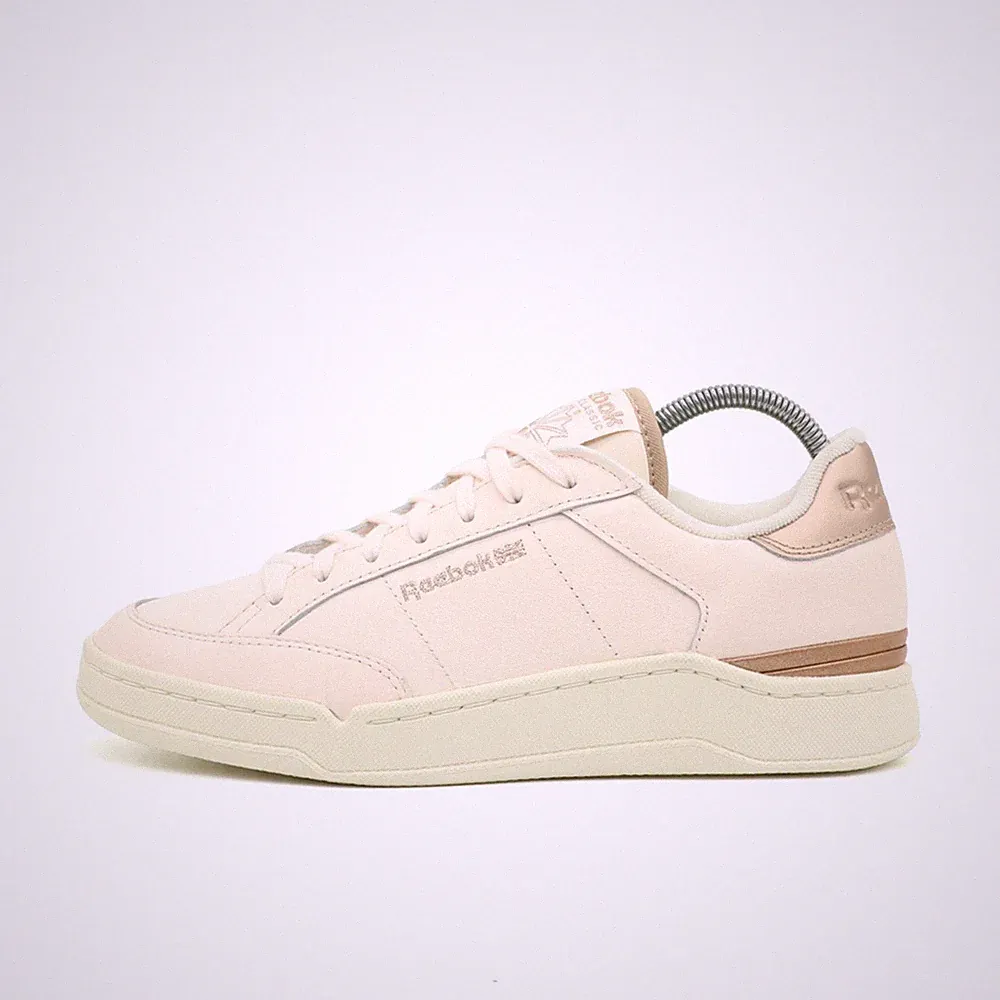 Reebok Damen Club C 85 Sneaker Rosa Echtleder Gepolsterte Einlegesohle EU 37.5