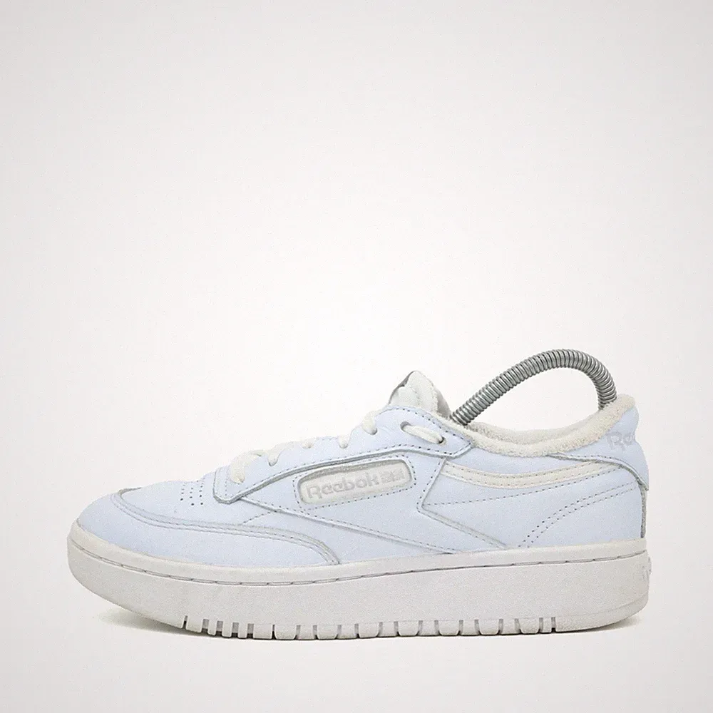 Reebok Damen Club C 85 Vintage Schuh Weiß Leder Atmungsaktiv Sneaker EU 36