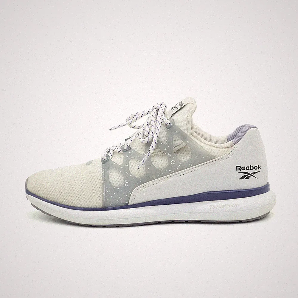 Reebok Damen EF6289 Sneaker Weiß Grau Mesh Textil FuelFoam Laufschuh EU 37