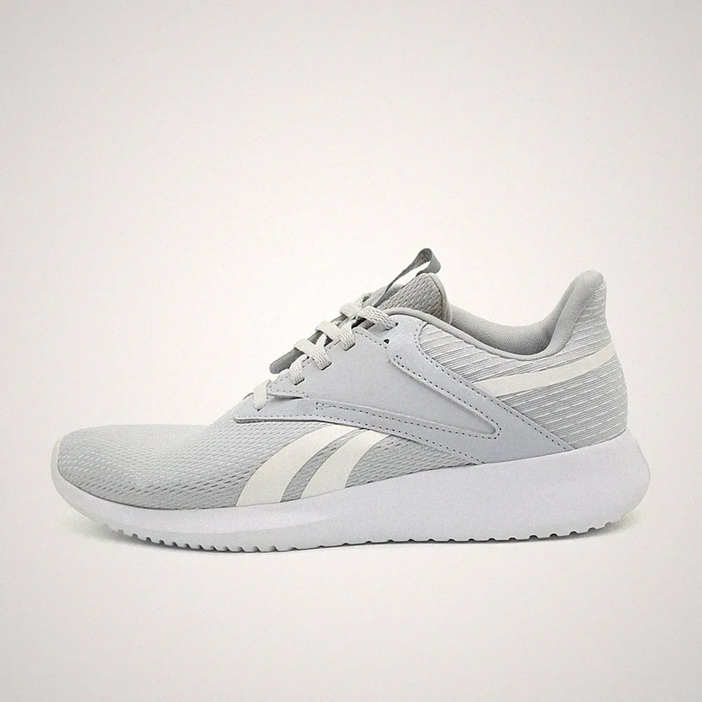 Reebok Damen Laufschuhe Grau Weiß Mesh Niedrig Ortholite Sneaker EU 40