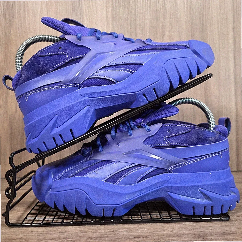 Reebok Damen Sportschuhe Größe 5 UK Cardi B Club C V2 Ultima lila Schuhe