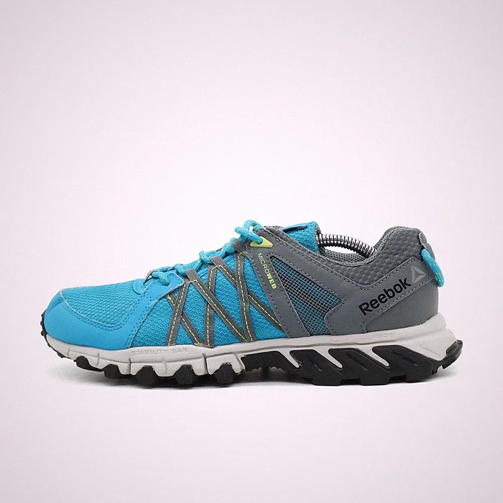 Reebok Damen Trail Geländeschuhe Laufschuh blau/grau MicroWeb Laufschuhe EU 38