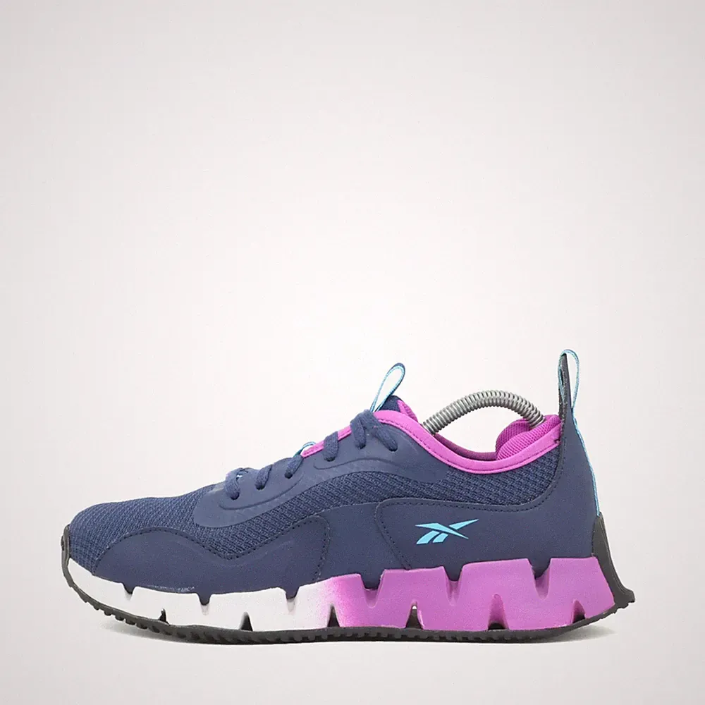 Reebok Damen ZIG Dynamica Sneaker Blau Lila Mesh Running Laufschuhe EU 37,5