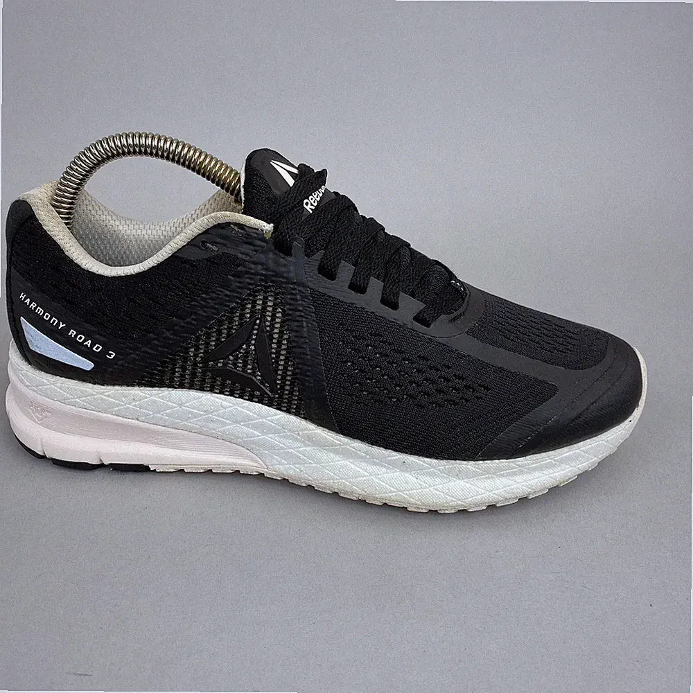 Reebok Harmony Road 3 Schwarz Gym Running Turnschuhe Schuhe Größe EU37 UK4