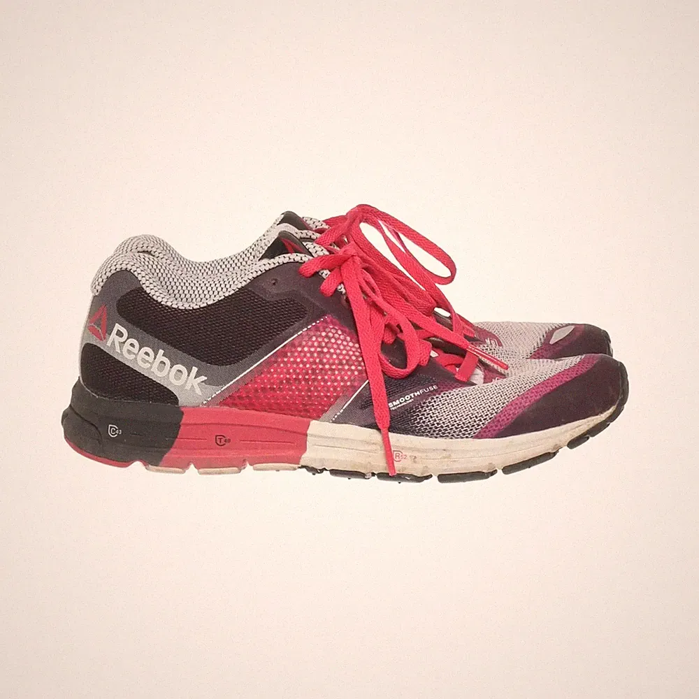 Reebok, Laufschuhe, Größe: 37, Pink/Schwarz/Grau, Damen #mzF