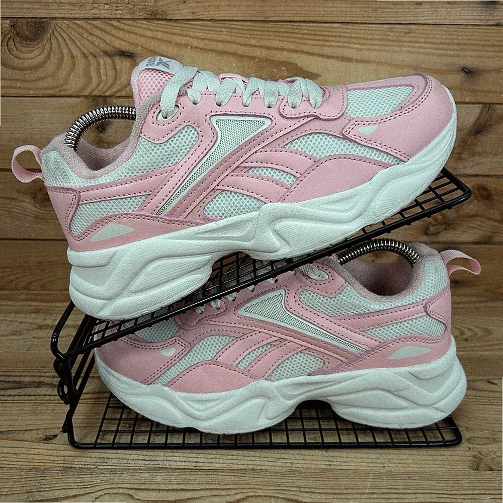 Reebok Turnschuhe Damen Größe UK 4,5 Road Prime Frosted Berry Mesh Laufschuhe