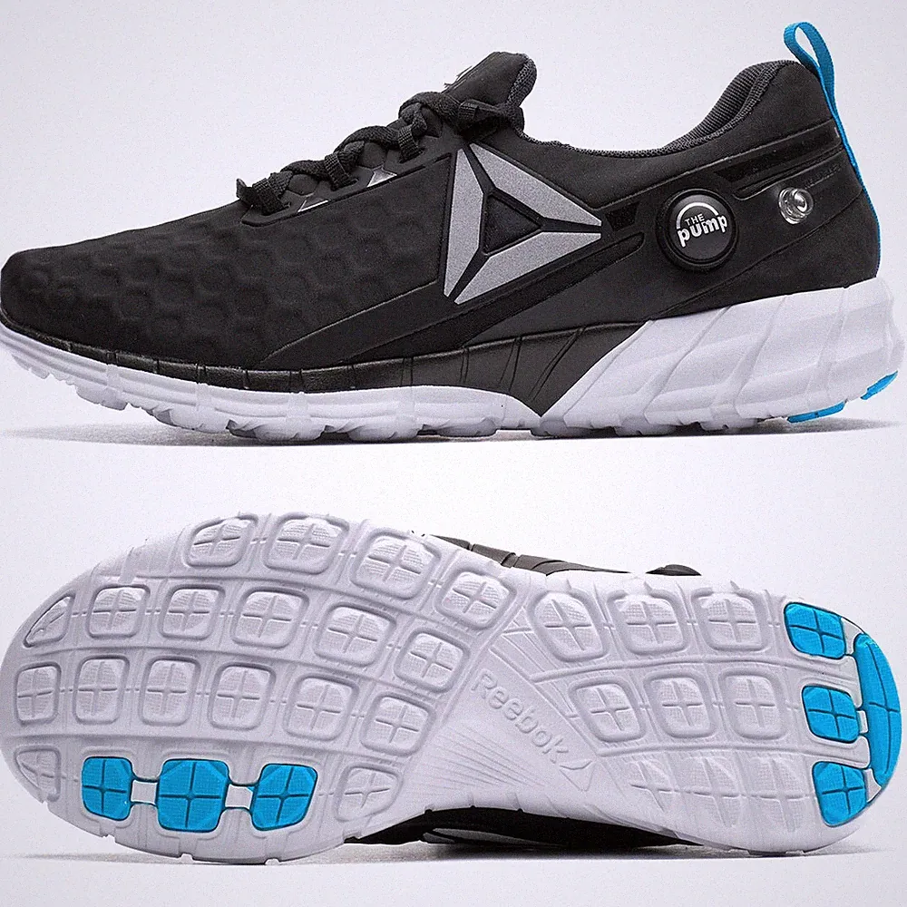 Reebok Z PUMP FUSION Sport Schuhe Indoor Laufschuhe Damen Kinder Halle schwarz